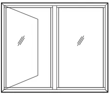 Single Shutter Outside Open + Side Fix